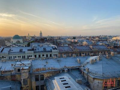 Фотосессия на крыше в Петербурге