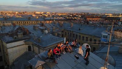 Крыши Санкт Петербурга Фото фотографии