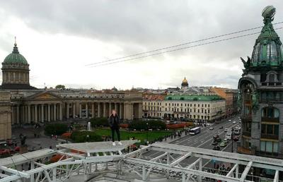 Крыши Санкт-Петербурга стоковое фото. изображение насчитывающей россия -  72655402