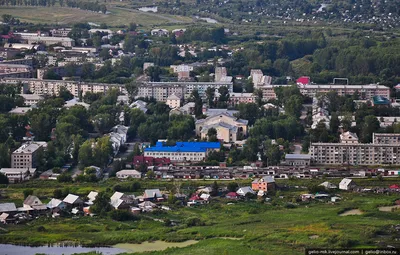 Новосибирская область с высоты. Куйбышев (2010)