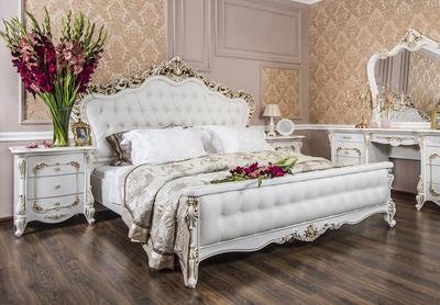 Спальня Анна Мария 5-ств белый матовый в г. Самара от производителя по цене  178268 руб. – купить недорого в интернет-магазине Эра