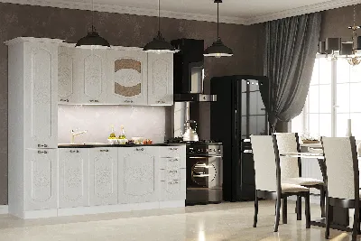 Кухонный гарнитур Флоренция угловая без пенала 3,30*1,6 м бренда ZAMAN  мебель (БМК) купить за