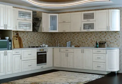 Кухня Кухня Палермо — купить кухонный гарнитур на заказ в Москве от  компании «LORENA кухни»