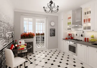 Кухня в стиле парижского кафе - как она выглядит и как обустроить -  Недвижимость