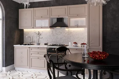 Кухня Версаль 1.7 м белый матовый купить в Владимире по цене 27 990 ₽ в  магазине мебели НОНТОН.РФ