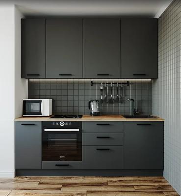 Угловой кухонный гарнитур Изумруд 2600х1600 мм купить в Екатеринбурге по  низкой цене от Азбука Мебели