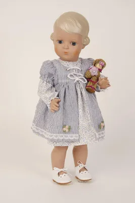 Antique dolls, фарфоровая мини кукла,