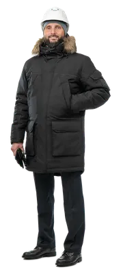 Куртка мужская зимняя Apolloget Expedition (черный/желтый - black/cinamon)  с капюшоном - купить в интернет магазине по низкой цене | Распродажа