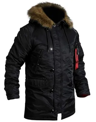 Зимняя мужская куртка аляска N-3B, black - купить в Санкт-Петербурге всего  за 14 030 руб | M65-casual