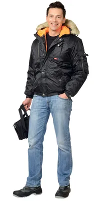 Длинная зимняя мужская куртка с капюшоном Earth Power