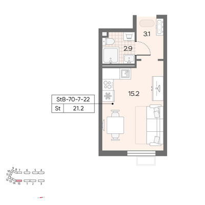 Дизайн интерьера трехкомнатной квартиры \"Квартира 120 кв. м., ЖК  бизнес-класса «Скай Форт». Москва.\" | Портал Люкс-Дизайн.RU