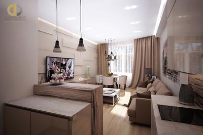 Заказать дизайн 1 квартиры 38 кв м в Москве ✓ дизайн интерьера  однокомнатной квартиры 38 кв м недорого