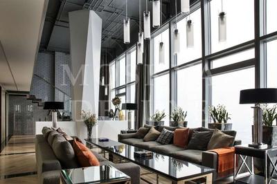 Интерьер в современном стиле – фото квартиры в Москве-Сити | AD Magazine