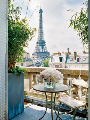 Терраса с видом на Эйфелеву башню: квартира мечты в Париже 〛 ◾ Фото ◾ Идеи  ◾ Дизайн