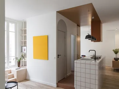 Épicène: маленькая квартира 46 кв. метров для студентки в Париже