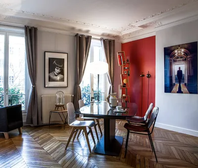 Маленькая квартира 32,4 м² с атмосферой юга Франции | myDecor