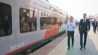 Сдвоенный состав скоростного поезда «Ласточка» Нижний Новгород - Москва  начнет курсировать в июне