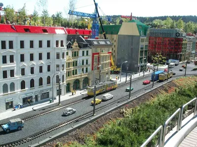 Legoland, Sony-Center, Potsdamer Platz, Tiergarten, Mitte, Berlin,  Deutschland Stock Photo - Alamy