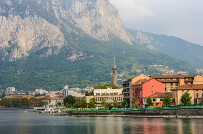 Lecco city, Como Lake, Lombardy, Italy Stock Photo - Alamy