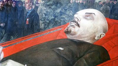 Ленин в Москве фото