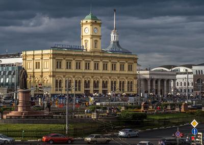 Ленинградский вокзал Москва фото