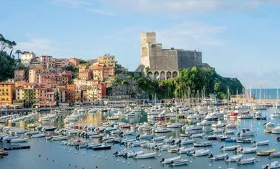 Lerici and Castle over the Gulf of La … – License image – 70410830 ❘  lookphotos