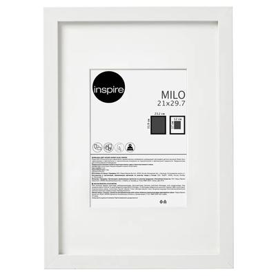 Рамка Inspire Milo 21x29.7 см цвет белый по цене 241 ₽/шт. купить в  Новосибирске в интернет-магазине Леруа Мерлен
