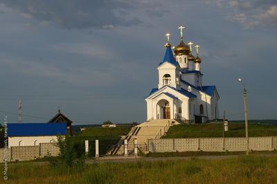 Новосибирская область Искитимский район Линево Церковь Покрова Пресвятой  Богородицы Фотография