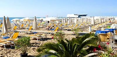 Вид Воздуха Побережье Пляж Линьяно Саббьядоро Италия стоковое фото  ©directornico 582431016
