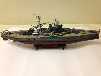 Линейный корабль USS \"Arizona\" 1941 г. — Каропка.ру — стендовые модели,  военная миниатюра