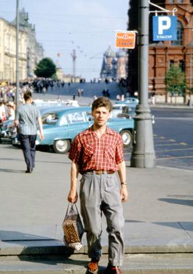 Люди на улицах Москвы. Лето 1964 - фото Хаммонда