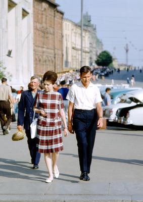 Люди на улицах Москвы. Лето 1964 - фото Хаммонда