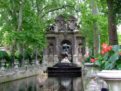 Люксембургский сад в Париже фото фотографии