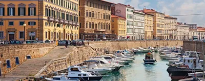 Венеция Нуоава Ливорно Италия — стоковые фотографии и другие картинки  Ливорно - Ливорно, Архитектура, Без людей - iStock