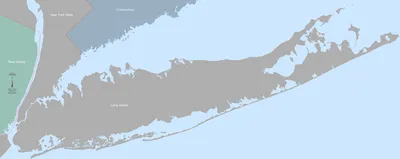 Карта Лонг-Айленда: офлайн карта и подробная карта города Лонг-Айленд