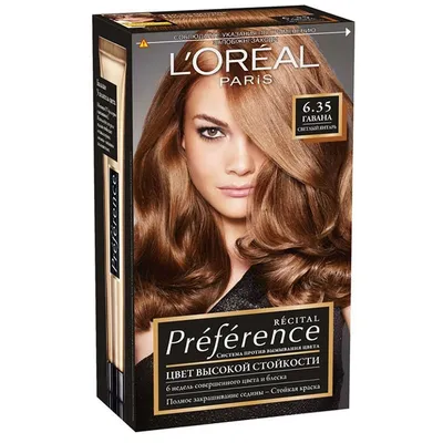 L'Oreal Preference Краска для волос тон 6 Мадрид темно-русый 40 мл купить в  интернет-магазине Фотосклад.ру, цена, отзывы, видео обзоры
