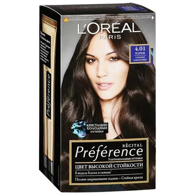 Отзыв о Краска для волос L'Oreal Preference | Красивый оттенок, но...