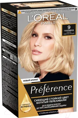 L'Oreal Paris Infinia Preference Saç Boyası - 9 Hollywood Sarı | Волосы