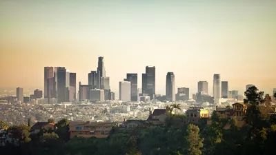 Город Лос-Анджелес, Калифорния » ImagesBase - Обои для рабочего стола