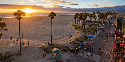 Лос Анджелес Фото Пляж
