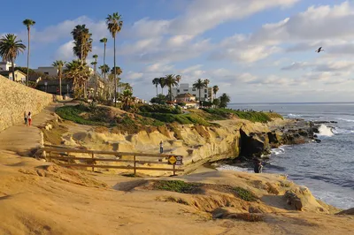 Куда поехать в окрестностях Лос Анджелеса: Ла Хойя - самый теплый пляж  Калифорнии