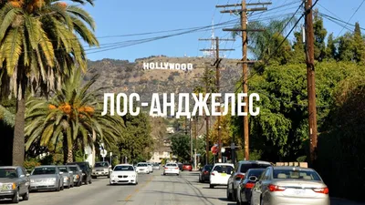 Лос-Анджелес. Восхождение к всемирно известному знаку HOLLYWOOD