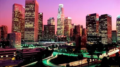 Обои Downtown LA Rooftop Города Лос-Анджелес (США), обои для рабочего  стола, фотографии downtown la rooftop, города, лос-анджелес , сша, огни,  небоскребы, рассвет Обои для рабочего стола, скачать обои картинки заставки  на рабочий