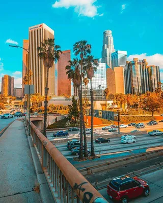 Солнечный Лос-Анджелес, Калифорния, США | freshim.ru