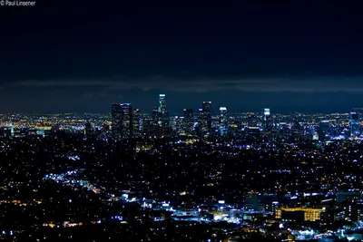Лос Анджелес Ночью Фото фотографии