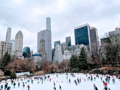Лучшие места для катания на коньках в Нью-Йорке зимой - Городские  впечатления