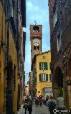 Лукка, Тоскана, Италия. Улицы Стоковое Фото - изображение насчитывающей  строб, цветасто: 31871914