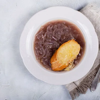 Французский луковый суп классический рецепт фото пошагово и видео -  1000.menu