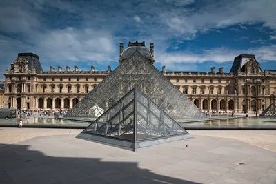 Париж Лувр Пирамида - Бесплатное фото на Pixabay - Pixabay