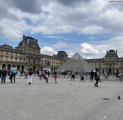 Лувр в городе будущего Париж» — создано в Шедевруме